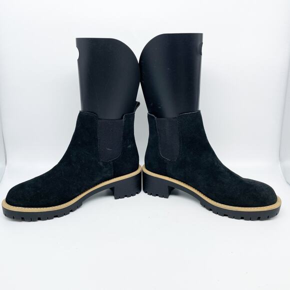 Blondo Women's Matilda Waterproof Lug Sole Chelsea Boot Black Size 5.5 M - Picture 6 of 12